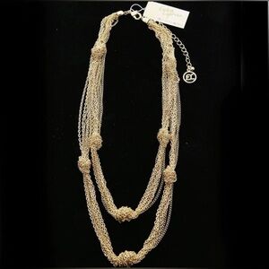 Erica Lyons Gold Multi-Strand Necklace